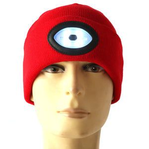 All Seeing Eye - LED Headlamp Beanie