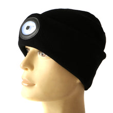 Load image into Gallery viewer, All Seeing Eye - LED Headlamp Beanie