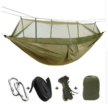 Load image into Gallery viewer, Swinging in the Trees - Portable Outdoor Hammock